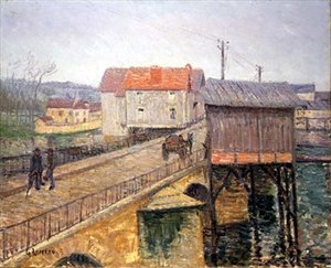 Die Brücke bei Moret