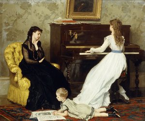 Üben von Gustave Léonard de Jonghe