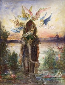 Der Heilige Elefant von Gustave Moreau