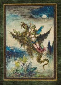 Traum vom Orient oder Die Peri, ca. 1881 von Gustave Moreau