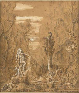 Herkules und die Hydra von Lerna