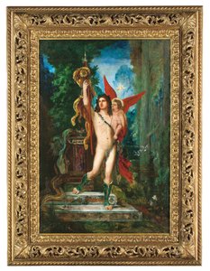 Jason und Eros, 1890-91 von Gustave Moreau