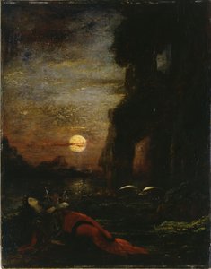 Der Tod der Sappho von Gustave Moreau
