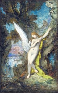 Leda und der Schwan von Gustave Moreau