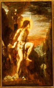 Gefesselter Prometheus von Gustave Moreau