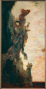 Sappho, fallend von Gustave Moreau