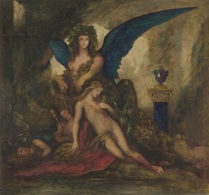 Sphinx in einer Grotte Dichter, König und Krieger, 1840-98