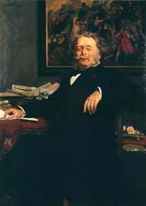 Porträt des Komponisten Karel Charles Miry 1823-1889, 1885
