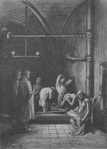 Die Toilette in einem Zufluchtsort von Gustave after Dore