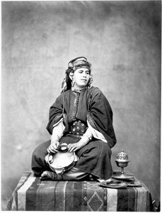 Haremsklavin, Algerien, 1859