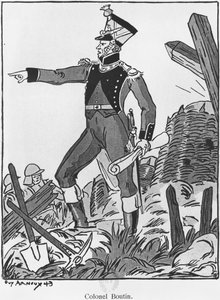 Oberst Boutin, Illustration aus 