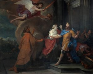 Die Pest zur Zeit Davids, 1675-1700 von Guy Louis Vernansal