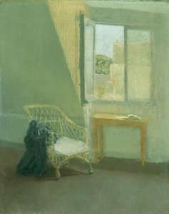 Eine Ecke des Zimmers des Künstlers in Paris von Gwen John