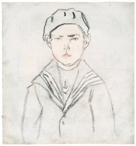 Junge im Matrosenanzug von Gwen John