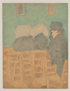 Figuren in der Kirche von Gwen John