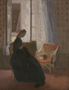 Das Zimmer zum Hof von Gwen John