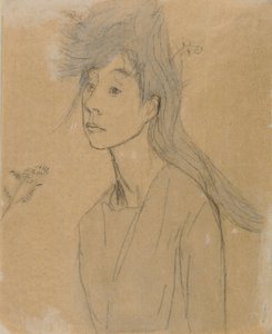 Ophelia: Porträtvorstellung, ca. 1910 von Gwen John
