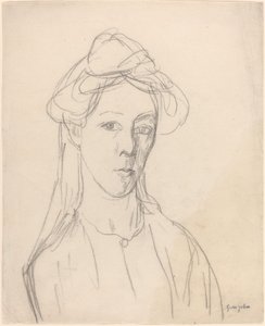 Selbstporträt von Gwen John