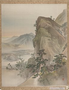 Landschaft, 1800 von Gyokusho Kawabata