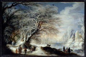 Winterlandschaft von Gysbrecht Lytens or Leytens