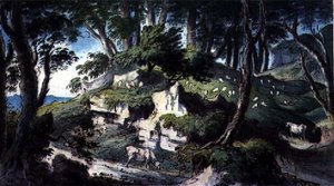 Landschaft mit Kühen und Schafen von H.F. 1751 1812 Aylesford