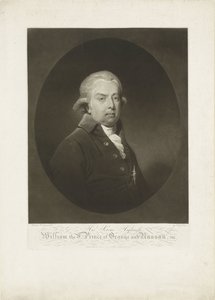 Porträt von Wilhelm V., Prinz von Oranien-Nassau von H.G. Does