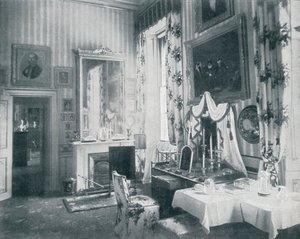 Das Ankleidezimmer der Königin im Windsor Castle, um 1899, 1901