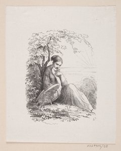 Illustration zu "Die wilden Schwäne" in H.C. Andersen, "Märchen und Geschichten", Band 1 von H.P. Hansen