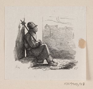 Illustration zu "Lykkens Kalosker" in H.C. Andersen, "Märchen und Geschichten", Band 1