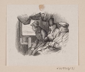 Illustration zu "Lykkens Kalosker" in H.C. Andersen, "Märchen und Geschichten", Band 1 von H.P. Hansen