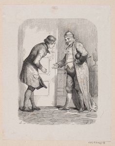 Illustration zu "Reisekammeraten" in H.C. Andersen, "Eventyr og Historier", Band 1