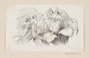 Illustration zu "Däumelinchen" in H.C. Andersen, "Märchen und Geschichten", Band 1 von H.P. Hansen