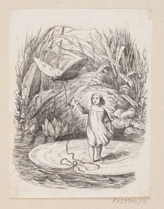 Illustration zu "Däumelinchen" in H.C. Andersen, "Märchen und Geschichten", Band 1