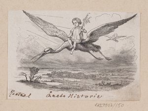 Illustration zu "Die Geschichte des Jahres" in H.C. Andersen, "Märchen und Geschichten", Band 2 von H.P. Hansen