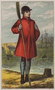 Wasserträger (farbige Lithografie) von H.W. (after) Petherick