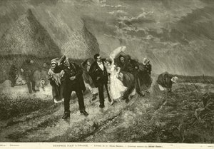 Überrascht vom Gewitter von H. Brispot