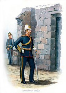 Halifax-Garnison-Artillerie, ca. 1890