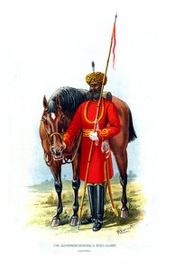 Die Leibgarde des Generalgouverneurs, ca. 1890
