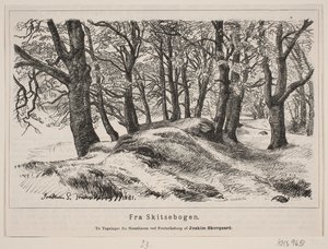 Aus dem Pferdepark bei Fredriksborg von H. C. Henneberg