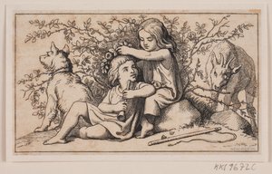 Juni. Monatsbild von H. C. Henneberg