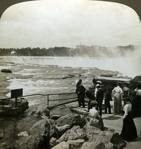 Terrapin Point, Goat Island, Niagarafälle, USA von H. C. White