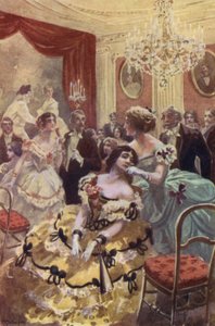 Es war Madame Bourjot, die in Ohnmacht gefallen war von H. Delaspre
