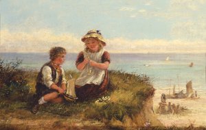 Gänseblümchenketten machen von H. Drummond