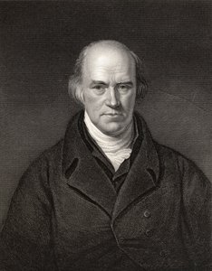 Davies Gilbert, Präsident der Royal Society, graviert von J. Thompson, aus 