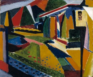 Abstrakte Landschaft von H. Lyman Sayen
