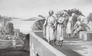 Humphrey Cooke nimmt Besitz von Bombay von H. M. (after) Burton