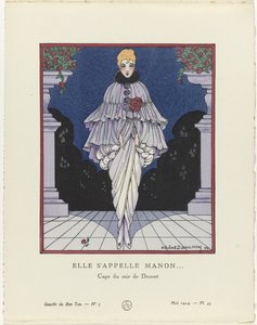 Gazette du Bon Ton, 1914 - Nr. 5, Pl. 45: Elle s