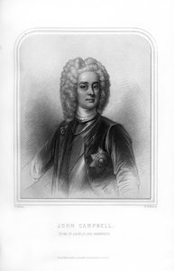 John Campbell, Herzog von Argyll und Greenwich, schottischer Soldat und Staatsmann, 1870 von H. Robinson