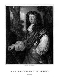 John Graham of Claverhouse, 1. Viscount Dundee, schottischer Jakobitenkommandant, 1829