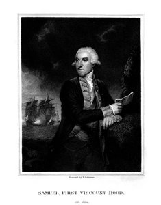 Samuel Hood, 1. Viscount Hood, britischer Admiral, 1831